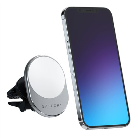 Satechi Chargeur de Voiture Magnétique sans Fil 7,5 W (Charge sans Fil Qi) Support de Grille d'Aération, avec Une Forte Stabilit