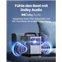 Nebula Cosmos Laser Videoprojecteur 4K, Correction du Trapèze sans Grille, Dolby Audio, Visionnage de Films avec Android TV 10.0