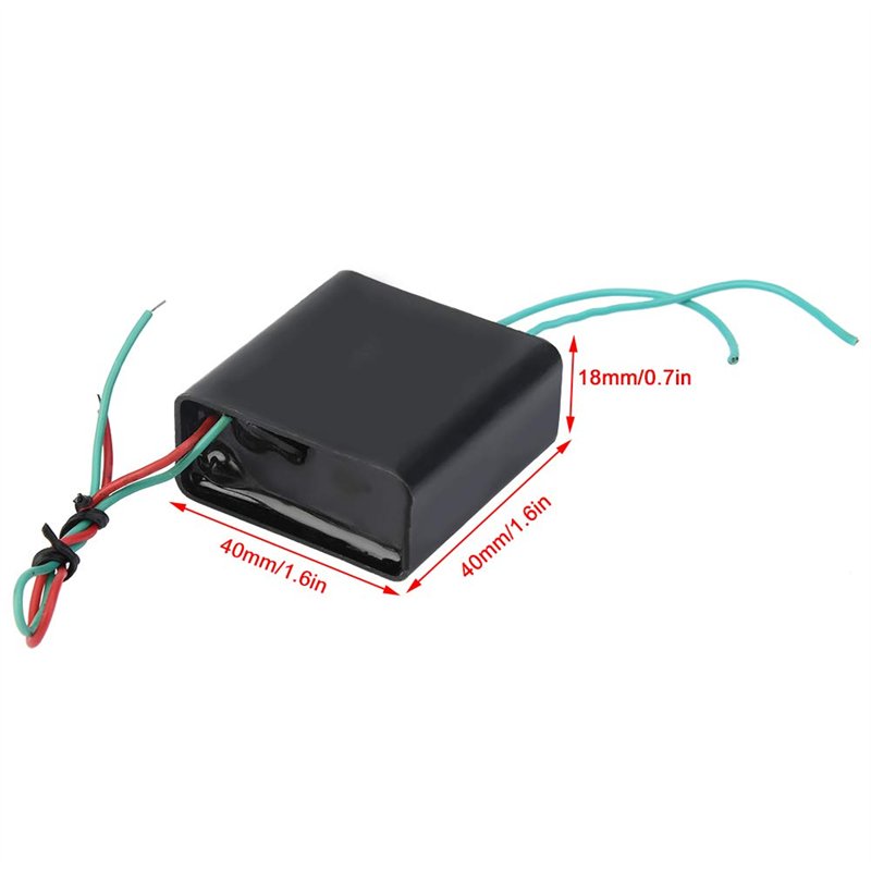 Image secondaire de Jeanoko Transformateur de Générateur D'impulsions Haute Tension DC3.7-6V Onduleur Pratique Module D'allumage par Impulsion Super