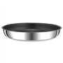 Tefal Ingenio Preference Poêle 22 cm, Empilable, Acier inoxydable, Revêtement antiadhésif, Induction, Polyvalence, Gain de place