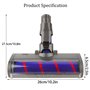 Tête de Nettoyage à Rouleau Souple de Remplacement pour Dyson V6, DC58, DC59, DC61, DC62, DC74 Aspirateurs, Accessoire de Brosse