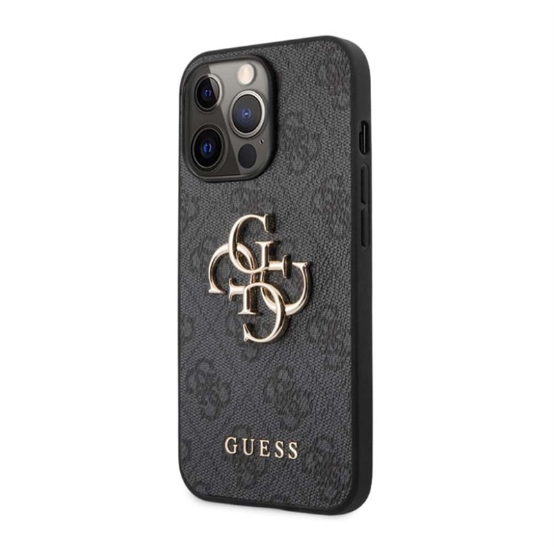 Guess GUHCP13L4GMGGR Coque de Protection pour iPhone 13 Pro/13 6,1