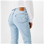 Levi's 501 Crop Jeans Femme, Blue Pattern, 29W / 28L