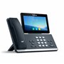 Yealink SIP-T58W Pro Téléphone VoIP avec Interface Bluetooth avec Affichage du numéro d'appel