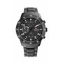 Tommy Hilfiger Montre Analogique Multifunction à Quartz pour Homme avec Bracelet en Acier Inoxydable Noir - 1791951