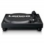 Lenco L-3818 Platine Vinyle à entraînement Direct - Platine Vinyle DJ - Pitch Control - 33 et 45 Tours - Préamplificateur stéréo