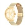 Calvin Klein Montre Analogique à Quartz pour Homme et Femme Collection Iconic Mesh - 35MM avec Bracelet Milanais en Acier Inoxyd