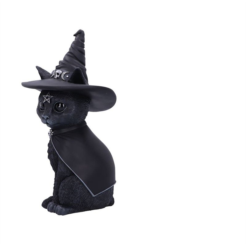 Image secondaire de Nemesis Now Cult Cuties Purrah Figurine de Chat sorcière en résine Noir 30 cm