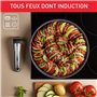 Tefal Ingenio Lot de 3 casseroles 16/18/20 cm + poignée amovible, Induction, Revêtement antiadhésif, Empilable, Compatible lave-