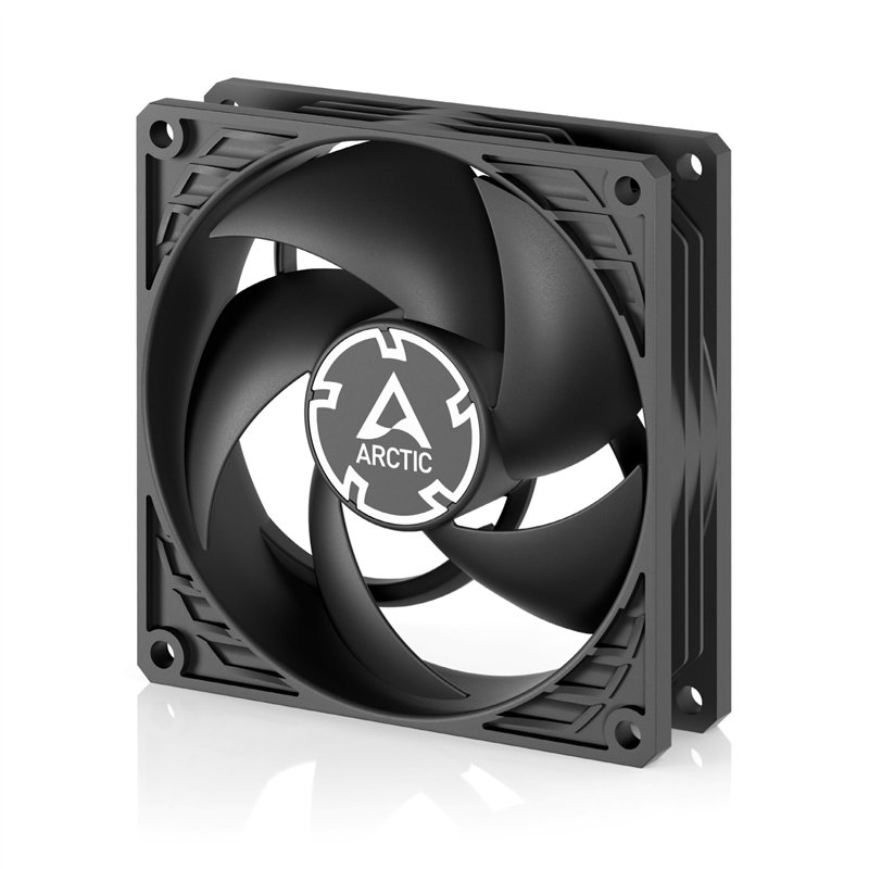 ARCTIC P9 PWM PST CO - Ventilateur de boîtier PWM 92 mm avec répartiteur de câbles pour Un Fonctionnement continu, optimisé pour