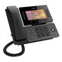 Snom D865 TéLéPhone Fixe VoIP avec ÉCran Couleur IPS 5 Inclinable, Wi-FI, Bluetooth 5.0, Audio HD, RéDuction De Bruit Avance