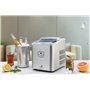 SENYA Plastique Machine à glaçons Ice Cool, 12kg / 24H, récipient 1,6 L, Silver, 120W SYCP-IM002