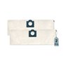 AVAENZO Lot de 2 Sacs à Poussière Lavables en Tissu Réutilisable pour Karcher WD3 WD 3 Premium MV3 WD3200 SE4001 6.959-130.0 Sac