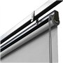 IDMarket - Lot de 3 Stores enrouleurs L.124 x H. 225 CM pour pergola Gris Clair