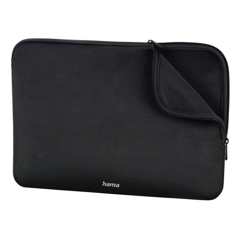 Hama Housse Ordinateur 13.3 Pouces (Pochette Ordinateur Neoprene, Protection Laptop, jusqu'à 34 cm) Noire