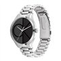Calvin Klein Montre Analogique à Quartz pour Homme et Femme Collection Iconic avec Bracelet en Acier Inoxydable Argenté - 252001