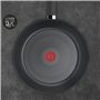 Tefal G28806 Hard Titanium On Poêle à frire 28 cm - Aluminium - Revêtement antiadhésif sans danger - Indicateur de température -