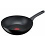 Tefal Hard Titanium On G28819 Poêle wok avec revêtement anti-adhésif et signal thermique à température de cuisson idéale pour to