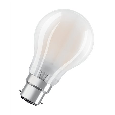 OSRAM Lampe LED dimmable Superstar avec un rendu des couleurs particulièrement élevé (CRI90), B22d-base, verre dépoli ,Blanc cha