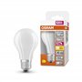 OSRAM Lampe à LED dimmable Superstar avec un rendu des couleurs particulièrement élevé (CRI90), E27-base, verre dépoli ,Blanc ch