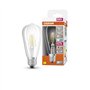 OSRAM Lampe LED dimmable Superstar avec un rendu des couleurs particulièrement élevé (CRI90), E27-base, Aspect filament ,Blanc f