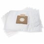 vhbw 5x Sacs remplacement pour Kärcher 4054278229652, 2.863-236.0 pour aspirateur - microfibres non tissées, 35cm x 26,5cm blanc