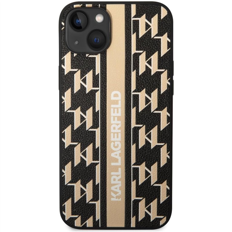 Image secondaire de KARL LAGERFELD CG Mobile Coque pour iPhone 14 Plus – Coque Rigide à Rayures – Anti-Rayures – Coque de Protection Contre Les Chut