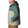 Columbia Powder Lite Hooded Jacket, Doudoune À Capuche Homme, Niagara/Metal, Taille XL