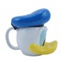 Disney Mug en forme de Mickey et ses amis avec couvercle – Donald Duck – Tasse 3D cadeau – Tasse de bureau