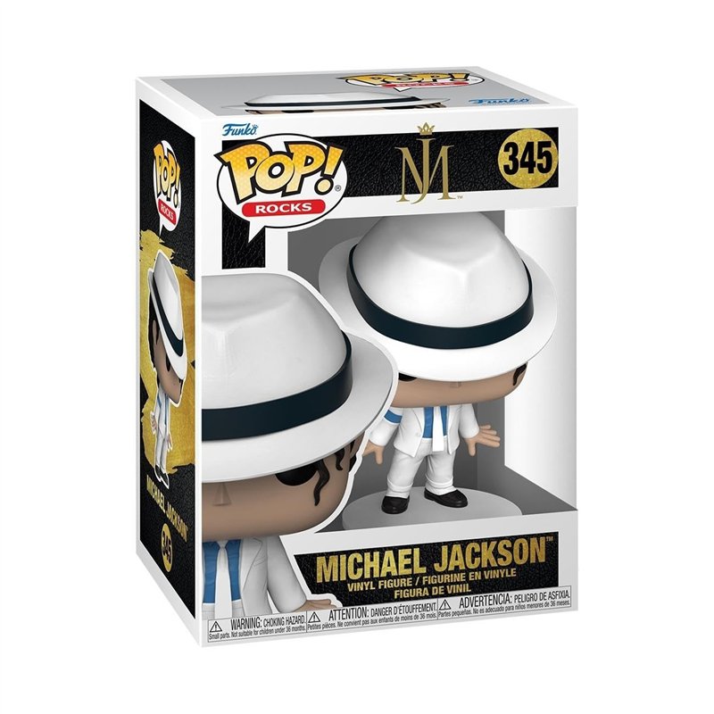 Funko Pop! Rocks: Michael Jackson - MJ - (Lean) - Figurine en Vinyle à Collectionner - Idée de Cadeau - Produits Officiels - Jou