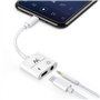 Maclean MCTV-848 Adaptateur USB Type-C Mini-Jack 3,5 mm (PD) 30 W
