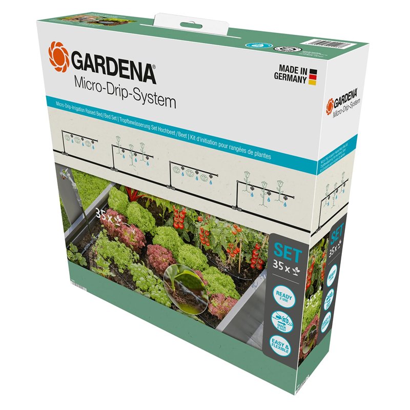 Gardena Start Set for Raised Beds/Beds (35 Plants)