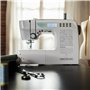 Cecotec Machine à coudre électronique BelleCouture 21500. Machine à coudre avec 215 points, écran LCD, bras libre, enfilage et b