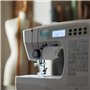 Cecotec Machine à coudre électronique BelleCouture 21500. Machine à coudre avec 215 points, écran LCD, bras libre, enfilage et b