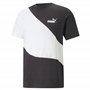 PUMA Power Cat T-Shirt Tee Homme, Noir, M
