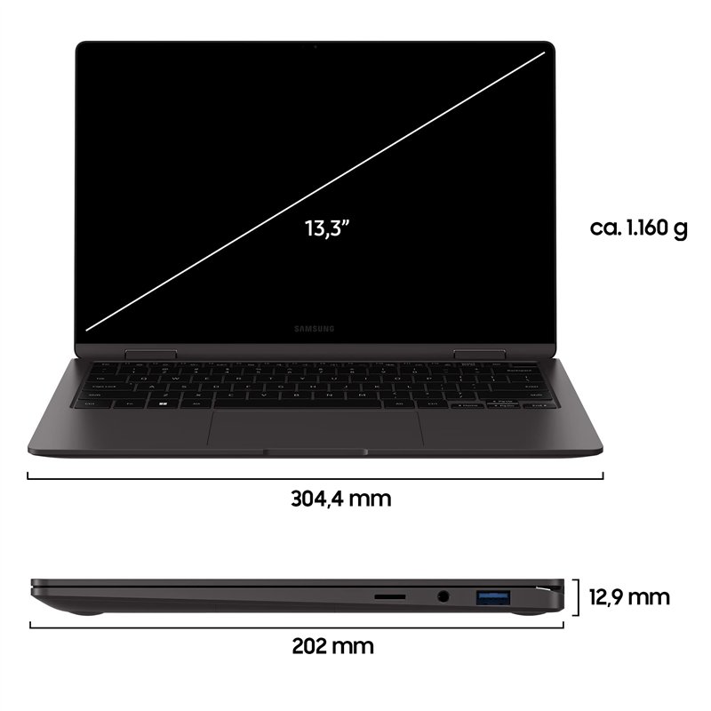 Image secondaire de Samsung Galaxy Book3 360 Ordinateur Portable 13
