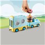 Playmobil 71325 Camion de Donuts 1.2.3 - avec Un Personnage et Un véhicule Qui a Une Fonction d'empilage et de tri - Mes Premier
