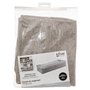 5five - housse de rangement lit "orga" gris clair