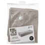 5five - housse de rangement lit "orga" gris clair