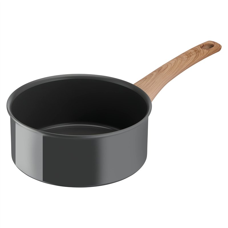 Tefal Casserole 20 cm, Induction, Revêtement antiadhésif céramique, Eco-conçue, Recyclée, Cuisson saine, Fabriqué en France, Ren