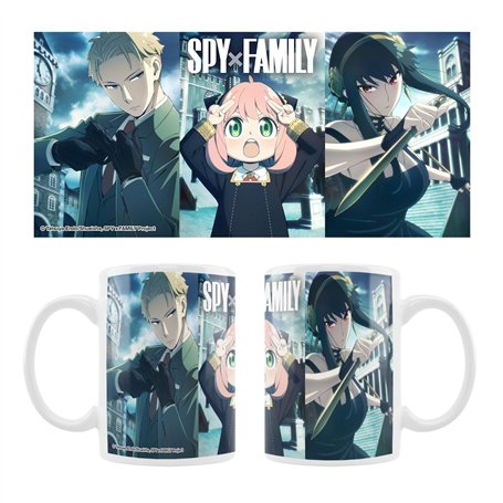 Crunchyroll - Spy x Family - Motif: Loid, Anya, Yor - Mug 320 ML - Original & Licensed