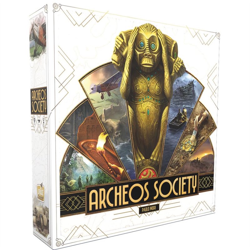 Asmodee Space Cowboys Archeos Society - Jeux de société - Jeux de Cartes - Jeux de Plateau - Jeu Adulte et Enfant à partir de 12