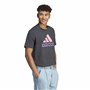 adidas M Pr Fill T T-Shirt, Carbone, M Homme