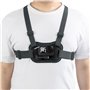 Sametop Harnais Fixation de Poitrine Chesty Sangle Compatible avec GoPro Hero 13 12 11 10 9 8 7 6 5 Session DJI Osmo Caméras d'a