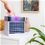 Silvergear® Climatiseur Mobile | Refroidisseur d'Air avec 3 Vitesses + Timer | Rafraîchisseur d'Air avec Brumisation et USB | Ec