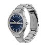 Armani Exchange Montre pour homme, mouvement quartz/3 aiguilles date, boîtier de 46mm avec bracelet en acier inoxydable AX2451