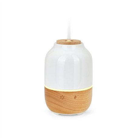 Livoo - Diffuseur d'huiles essentielles DE157-2 types de diffusion, 130ml, diffusion jusqu'à 3h, 30m²