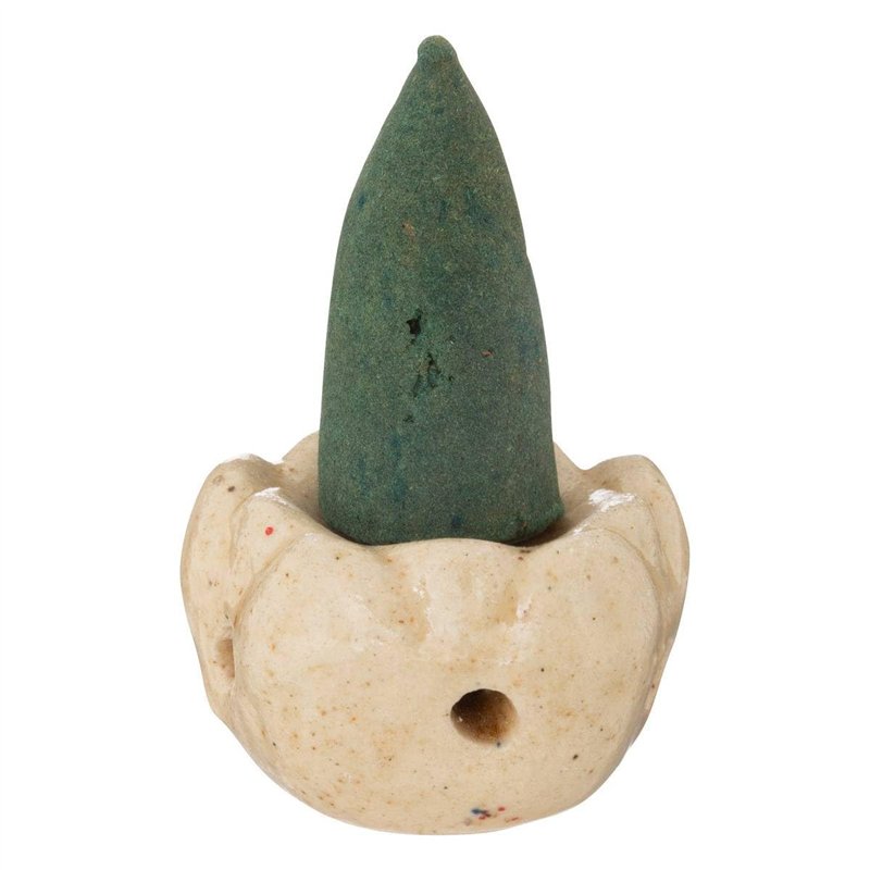 Atmosphera - Lot de 15 cônes d'encens avec Support Taly - Jasmin et Magnolia