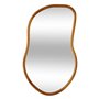 Atmosphera Créateur d'Intérieur - Miroir Livia Forme Organique - Miroir Mural en Bois pour Chambre, Salon, Entrée - L45 x H75 cm
