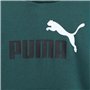 PUMA Ess+ 2 Col Big Logo Hoodie FL B Sweatshirt, Malachite, 140 Mixte bébé